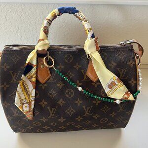 1999 Louis Vuitton Speedy 30 Vintage Monogram Canvas Bag